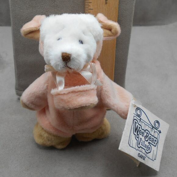 Ganz Wee Bear Village Mudford H3132 Bear in Pig Costume 1999 Vintage Plush - Picture 3 of 8